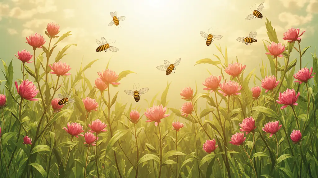 Colmena organizada como símbolo de cooperación y productividad