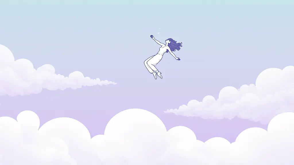 Sensación de ligereza y despegue en sueños